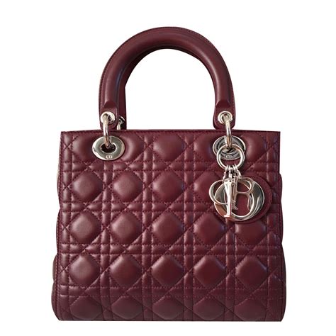 DIOR Handtaschen bordeaux Damen 